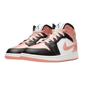 Nike Air Jordan 1 Mid DM9077-108 Women’s Sz 8 (6.5 Youth) Pink Light Madder Root